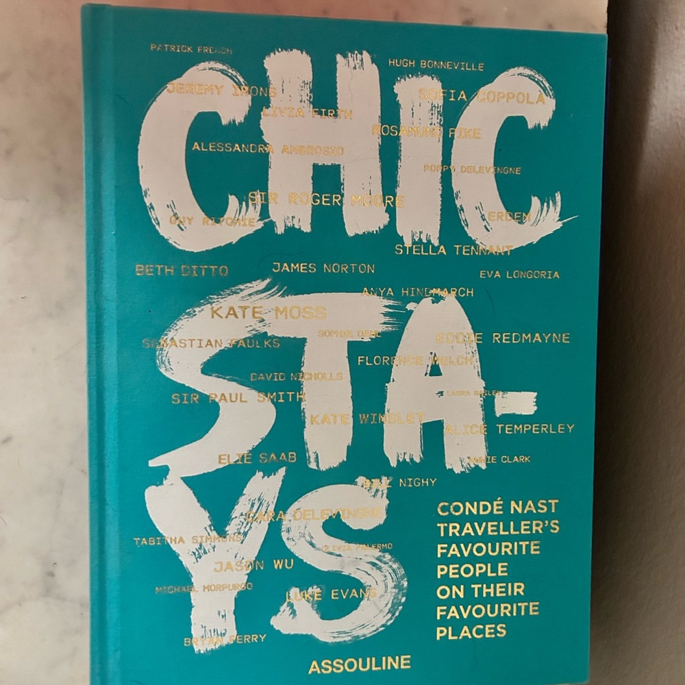 Assouline Chic Stays Book